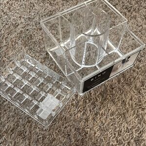 Clear Acrylic Makeup Organizers (Set)